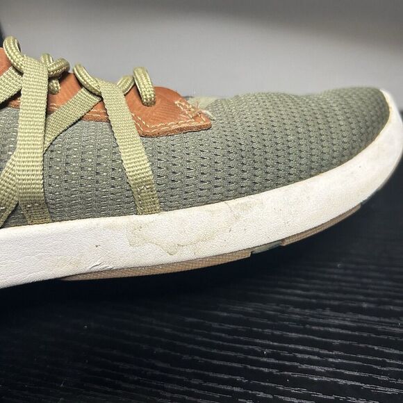 Olukai Mio Li Mens Size 11.5 Green Mesh Shoes Sneakers Lace Up - Picture 6 of 11